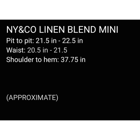 NEW YORK & COMPANY Linen Blend Strappy Lemon Yellow Mini Dress, Size XL - Picture 13 of 13